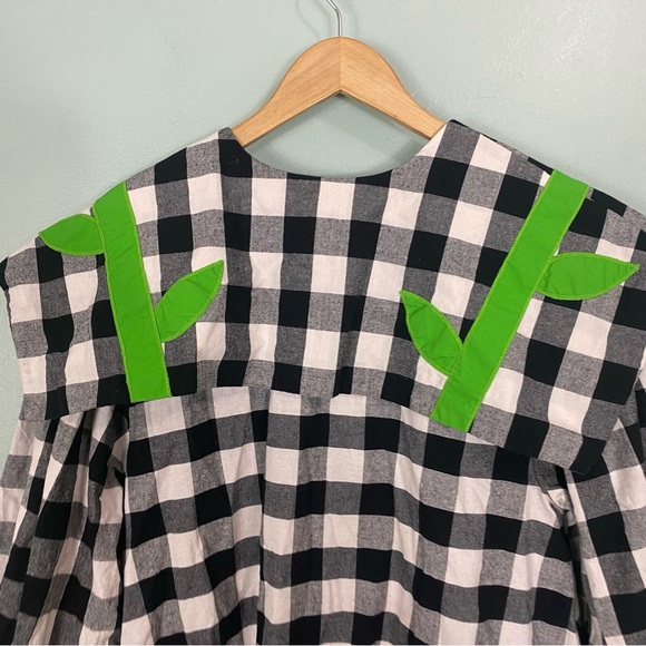 Boyko Tulip Black and White Checkered Mini Dress - Picture 7 of 7